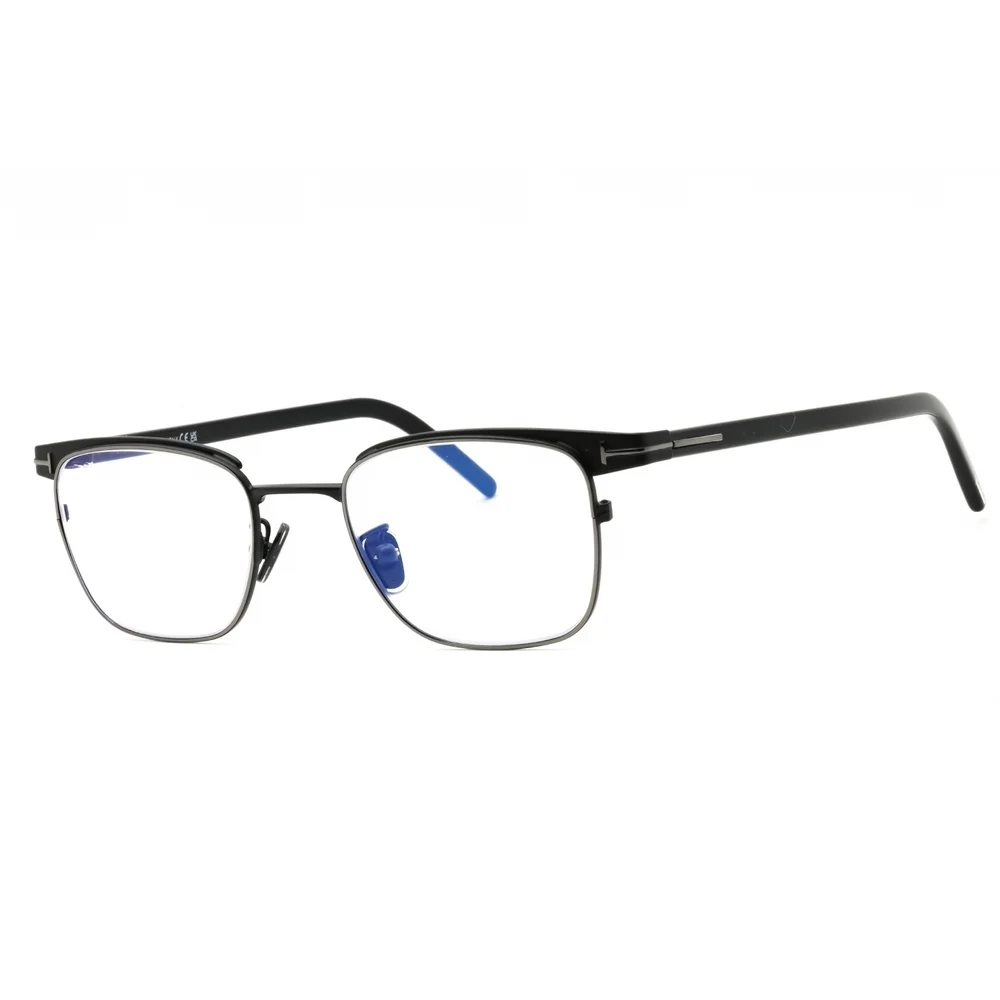 NWT Tom Ford FT5854 Black Rectangle 49mm Eyeglasses